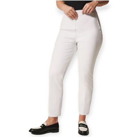 Spanx slim straight pants in classic white, xl - Picture 1 of 9
